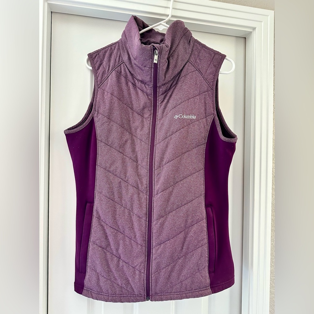Columbia Purple Quilted Vest